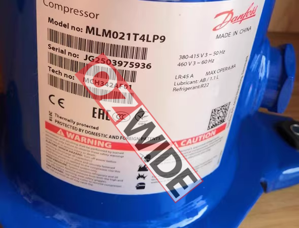 Danfoss Refrigeration Compressor Cooling MLM021T4LP9