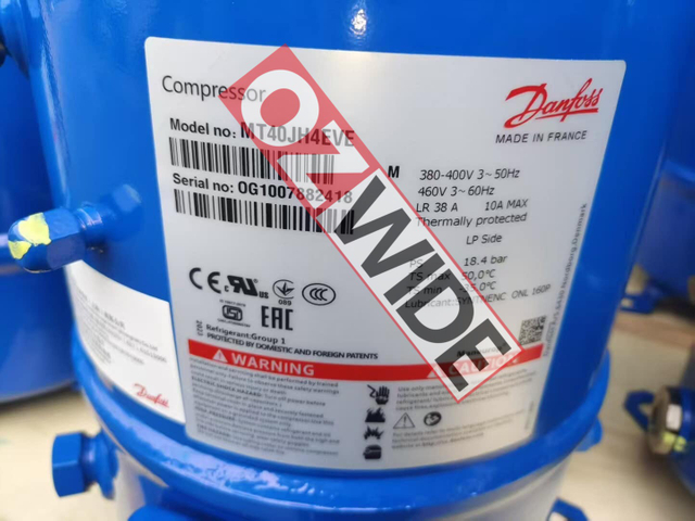 Danfoss Refrigeration Compressor Cooling MT40JH4EVE
