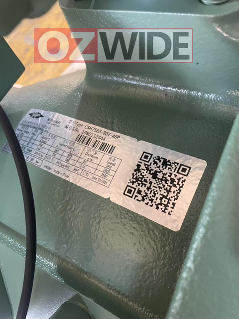 Bitzer Refrigeration Semi-hermetic Compressor Cooling CHS7564-80Y-40P