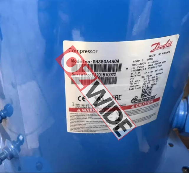 Danfoss Refrigeration Compressor Cooling SH380A4ACA