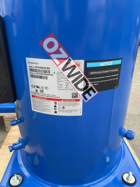 Danfoss Refrigeration Compressor Cooling SY240A4CBE