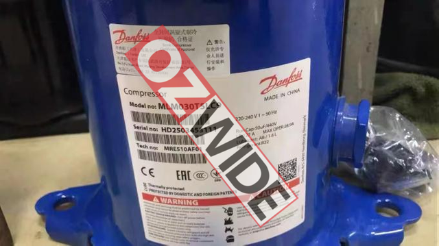 Danfoss Refrigeration Compressor Cooling MLM030T5LP9