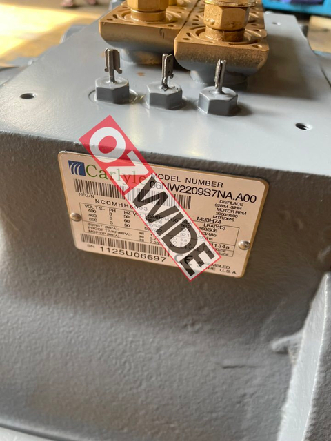 Carlyle Refrigeration Compressor Cooling 06NW2209S7NA-A00