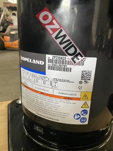 Copeland Refrigeration Compressor Cooling ZP235KCE-TWD-522