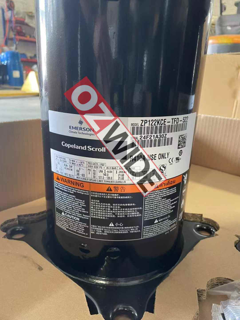 Copeland Refrigeration Compressor Cooling ZP122KCE-TFD-522