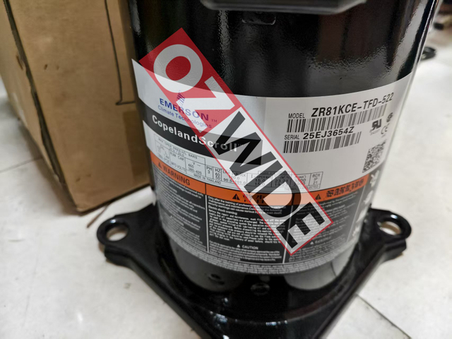 Copeland Refrigeration Compressor Cooling ZR81KCE-TFD-522