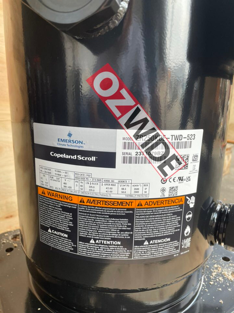 Copeland Refrigeration Compressor Cooling ZR250KCE-TWD-523