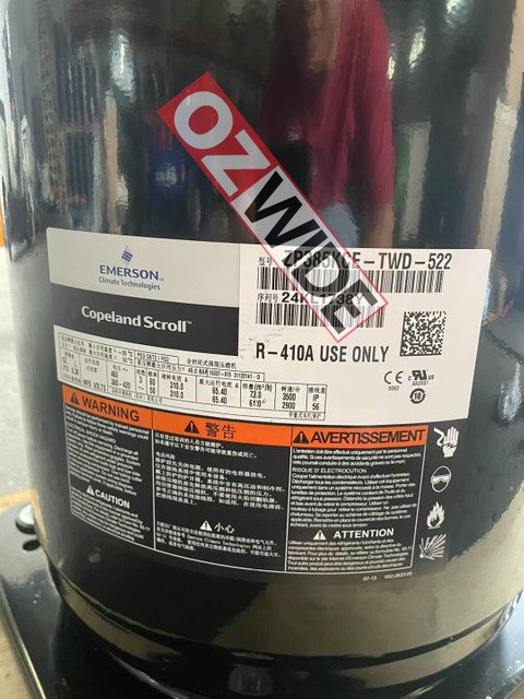 Copeland Refrigeration Compressor Cooling ZP385KCE-TWD-522