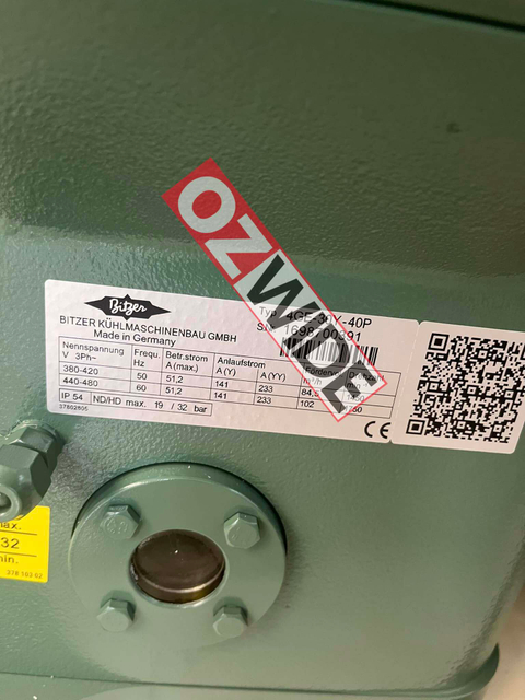 Bitzer Refrigeration Semi-hermetic Compressor Cooling 4GE-30Y-40P