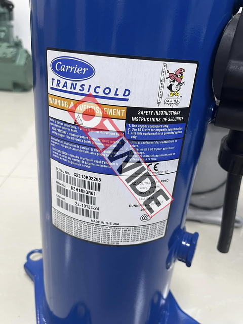 Carrier Refrigeration Compressor Cooling RSH105GR01