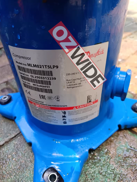 Danfoss Refrigeration Compressor Cooling MLM021T5LP9