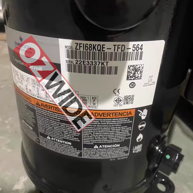 Copeland Refrigeration Compressor Cooling ZFI68KQE-TFC-564